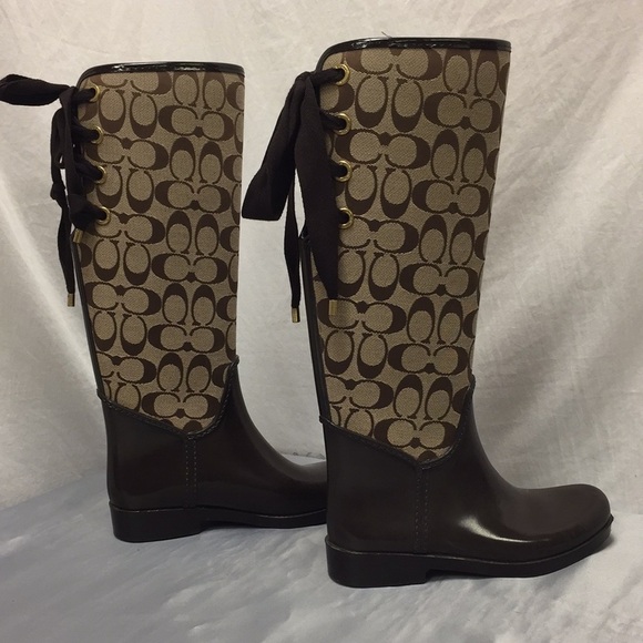 Coach Tristee Rain Boots - Picture 5 of 11
